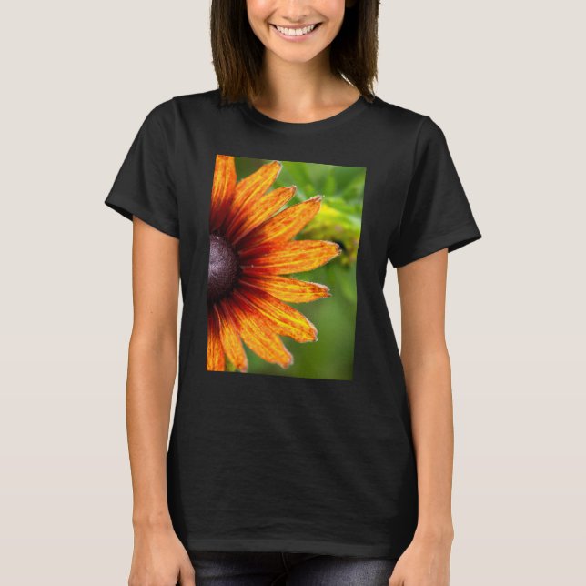 Camiseta Sunflower Macro Photography  (Anverso)