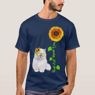 Camiseta Sunflower Mejor Madre Gato Jamás Gato Gato Gato Am