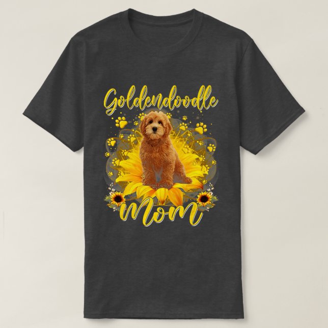 Camiseta Sunflower Mejor Madre Perro Cada Vez Graciosa Perr (Diseño del anverso)