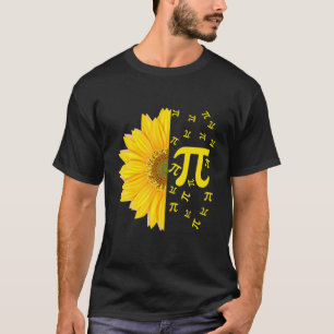 Camiseta Sunflower Pi Funny Pi Math Lover Profesor Pi Day G