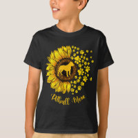 Sunflower Pitbull Mom Dog Lover