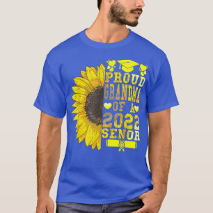 Camiseta Sunflower Proud Grandma of Class of 2022 Graduate 