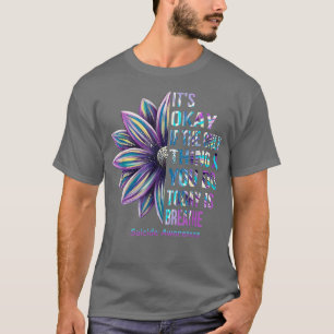Camiseta Sunflower Suicide Prevention Awareness Month Famil
