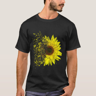 Camiseta Sunflower Sunflower Garden Decadencia Splash Blogu