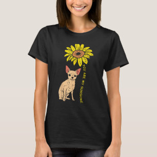 Camiseta Sunflower Sunshine Chihuahua Chiwawa Chicas de per