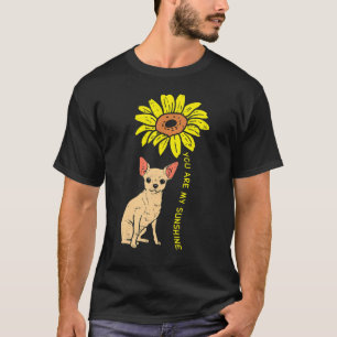 Camiseta Sunflower Sunshine Chihuahua Chiwawa Dog