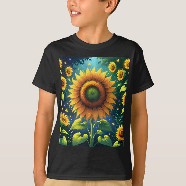 Camiseta Sunflower Surrealista (Anverso)