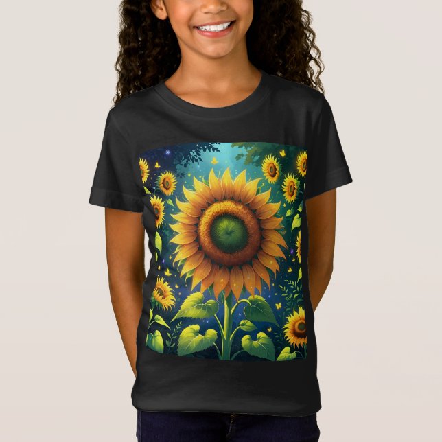 Camiseta Sunflower Surrealista (Anverso)