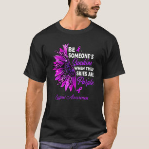 Camiseta Sunflower Sus Cielos Son Conciencia Purple Lupus