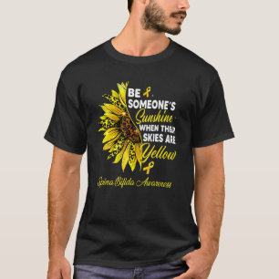 Camiseta Sunflower Sus Cielos Son La Spina Amarilla Bifida