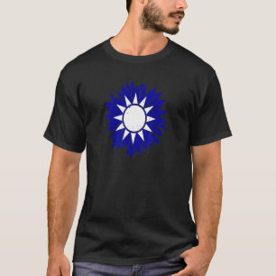 Camiseta Sunflower Taiwan Flag Taiwaneses Familia Taipei Ho