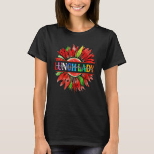 Camiseta Sunflower Watermelon Lunch Lady Off Duty Verano Vi