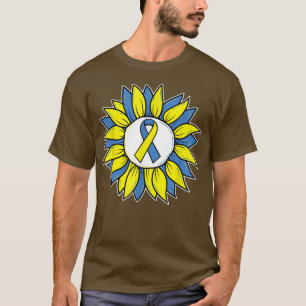 Camiseta Sunflower World Down Syndrome Awareness Day T21 