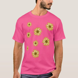 Camiseta Sunflowers Amarillo
