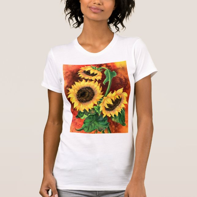 Camiseta Sunflowers T-Shirt (Anverso)