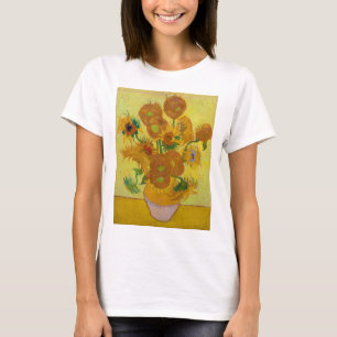 Camiseta Sunflowers, Vincent van Gogh, 1889