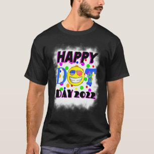 Camiseta Sunglass American Flag International Happy Dot Day
