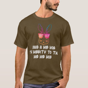 Camiseta Sunglass Bunny Hip Hop Hippity Easter Gige Mens