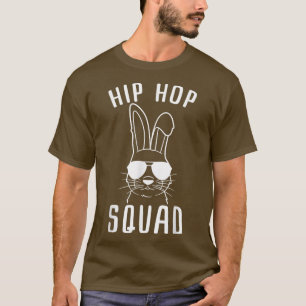 Camiseta Sunglass Bunny Hip Hop Squad Easter Gire Mens &