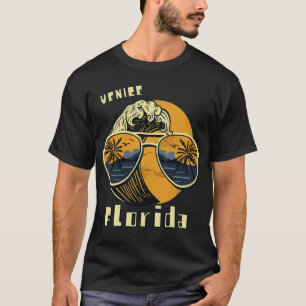 Camiseta Sunglass Florida Palomas de Venecia Playa Océano