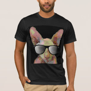 CAMISETA SUNGLASSES FUNNY T-SHIRS DE SPHYNX CAT EPIC
