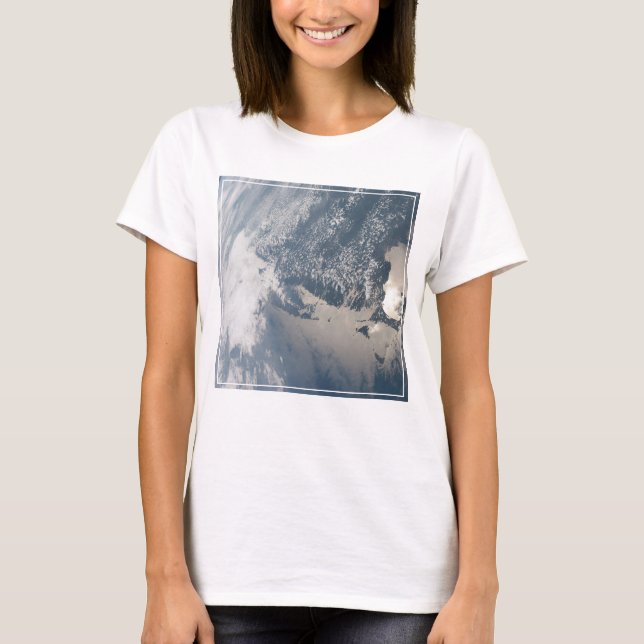 Camiseta Sunglint En Las Aguas De La Tierra. (Anverso)
