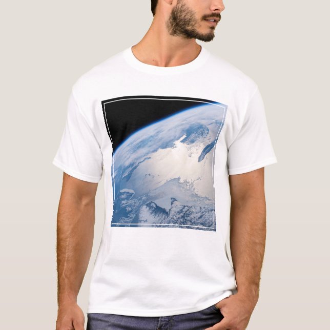 Camiseta Sunglint Frente Al Golfo De San Lorenzo En Canadá. (Anverso)