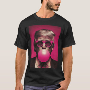 Camiseta Sungueras rosas Trump Bubble Gum