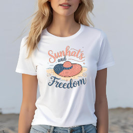 Camiseta Sunhats y Freedom Patriotic