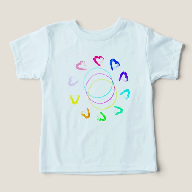 Camiseta Sunheart Toddler (Diseño delantero )
