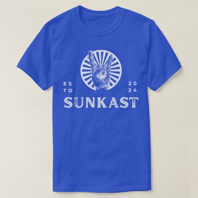 Camiseta SunKast White (Diseño del anverso)