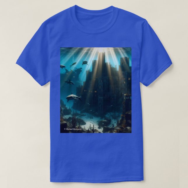 Camiseta Sunken city (Diseño del anverso)