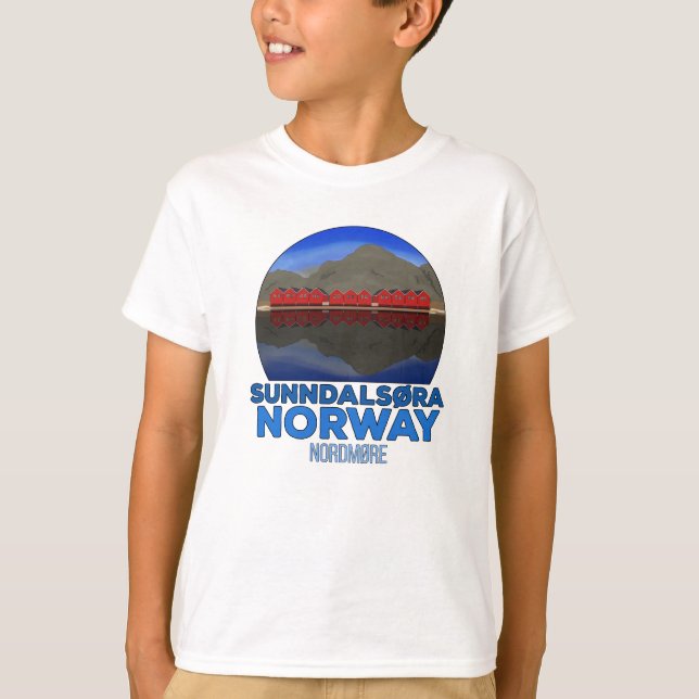 Camiseta Sunndalsøra Nordmøre Noruega (Anverso)