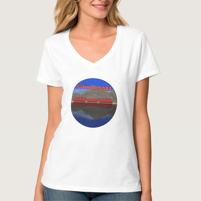 Camiseta Sunndalsøra Noruega (Anverso)