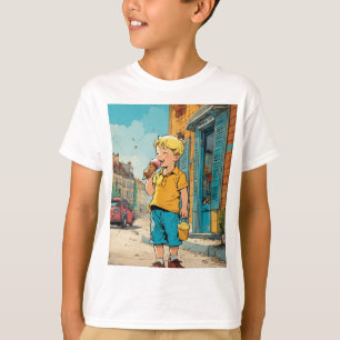 Camiseta Sunny Day Ice Cream Delight