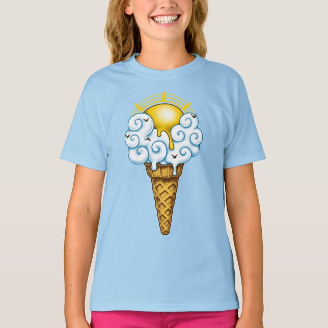 Camiseta Sunny Ice Cream (Anverso)