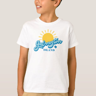 Camiseta ¡Sunny! Isla Galveston Texas