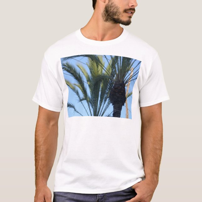 Camiseta Sunny Palm Trees California Vacation (Anverso)