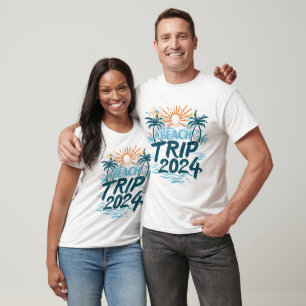 Camiseta Sunny Shores 2024: Vibrantes Recuerdos de paseo po