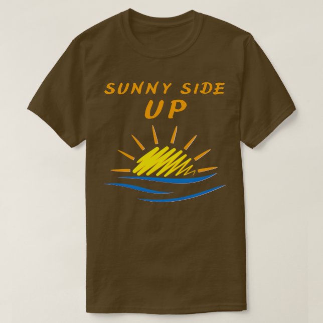 Camiseta Sunny Side Up (Diseño del anverso)