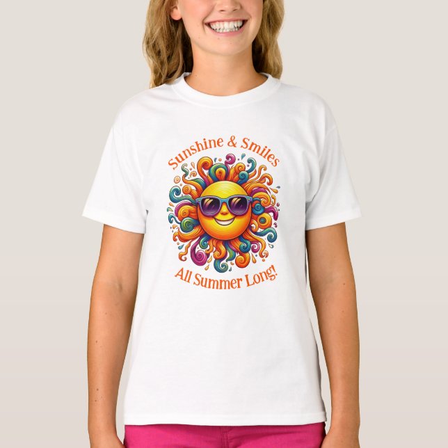 Camiseta Sunny Smiles (Anverso)