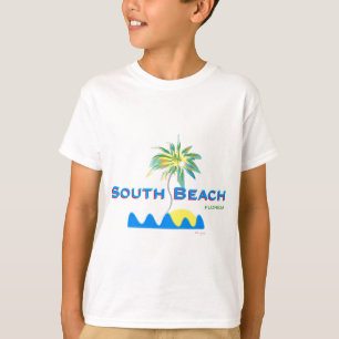 Camiseta Sunny South Beach, Florida