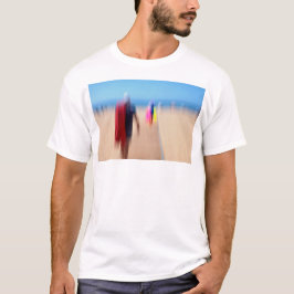 Camiseta Sunny Summer Beach colorido Océano Sol Mar de vera