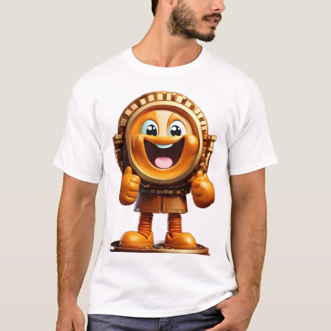 Camiseta Sunny the Smiling Coin (Anverso)