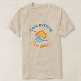 Camiseta Sunny Waves Cape Breton