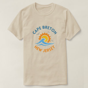 Camiseta Sunny Waves Cape Breton