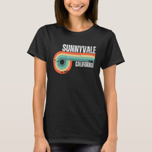 Camiseta Sunnyvale City California State Vintage Retro Souv