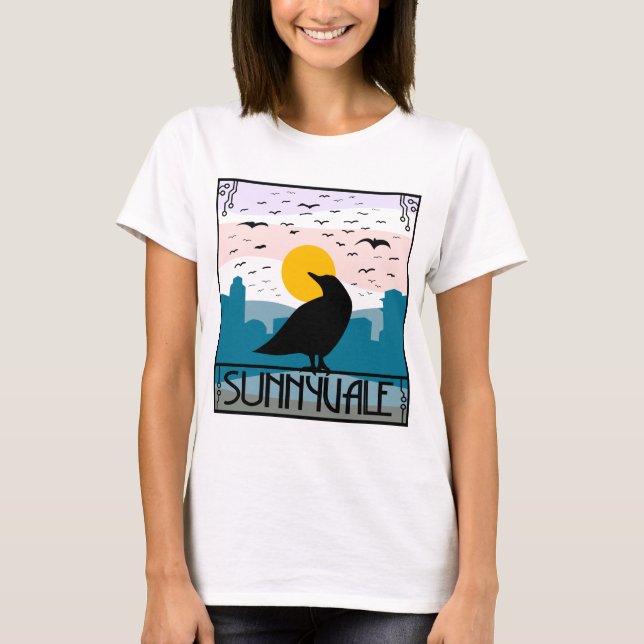 Camiseta Sunnyvale Crow (Anverso)