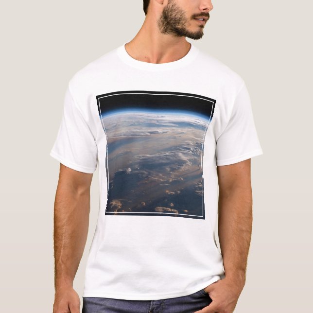 Camiseta Sunrise arroja largas sombras sobre el mar de Fili (Anverso)