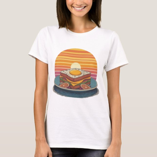 Camiseta Sunrise Breakfast Bliss (Anverso)